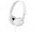 Sony MDR-ZX110A On-Ear Stereo Headphones (White), without mic