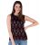 Amayra Women’s Navy Blue Printed Top