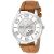 Polo Hunter Analogue White Dial Day and Date Strap Men’s Watch